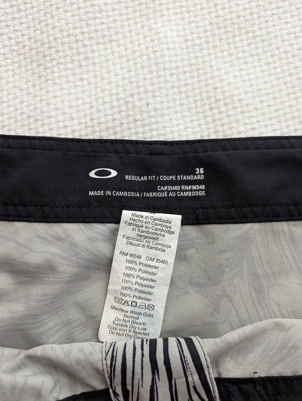 OAKLEY Mens Sz.36 Waist Boardshorts/Surf/Swim - Picture 3 of 7